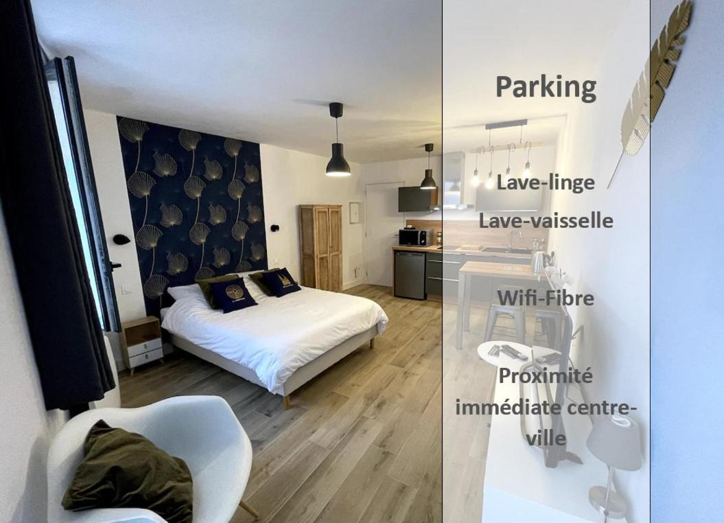 Alp Chartres - Cosy Studio Au Coeur De Chartres Avec Parking Kültér fotó
